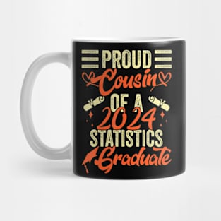 Proud Cousin Of 2024 Statistics Graduate Senior Mug